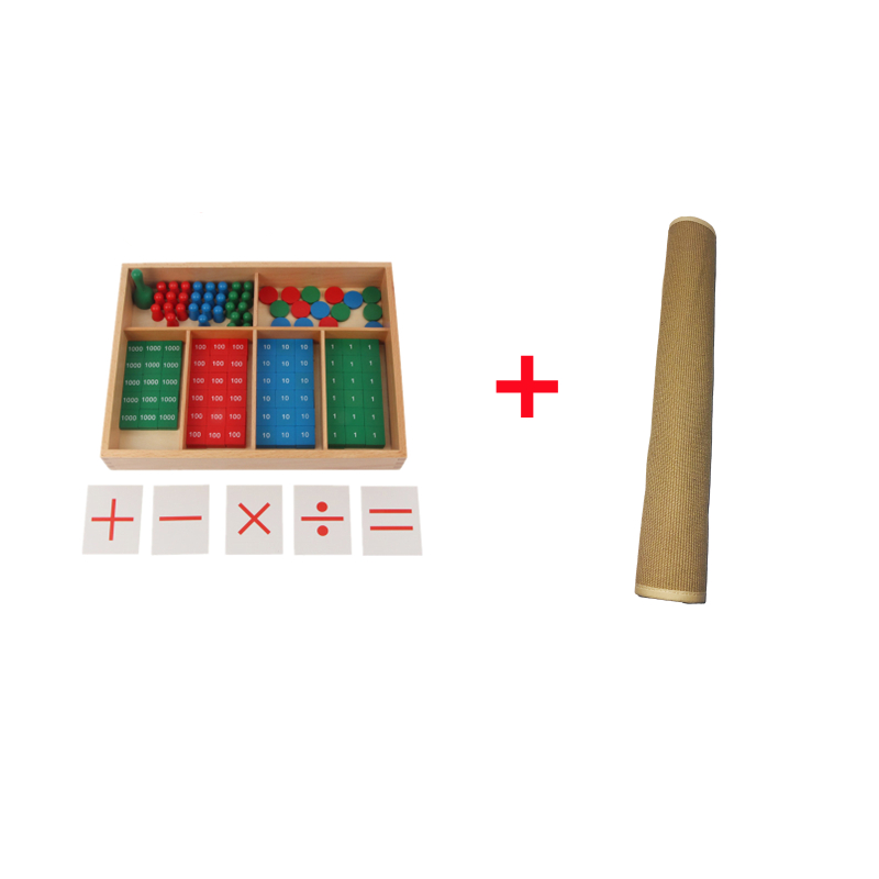 Kids Education Material - Математические игрушки Монтессори, штамп, игра для