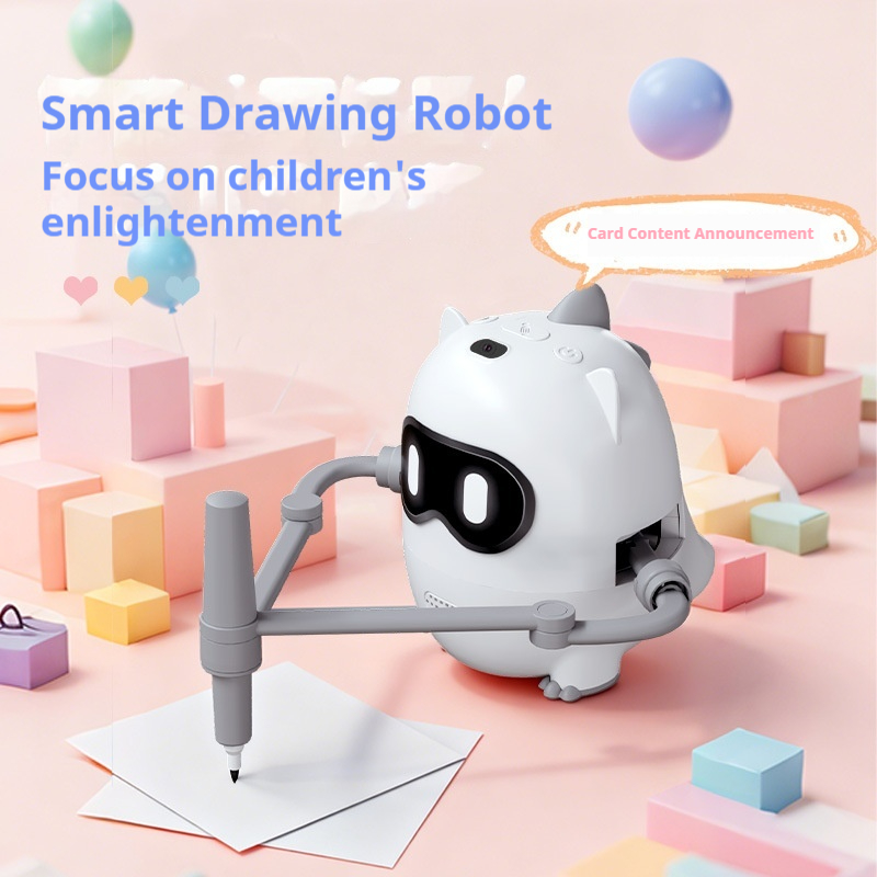 Kids Educational Resources - Универсальный умный робот-динозавр для рисования, интеллектуальная