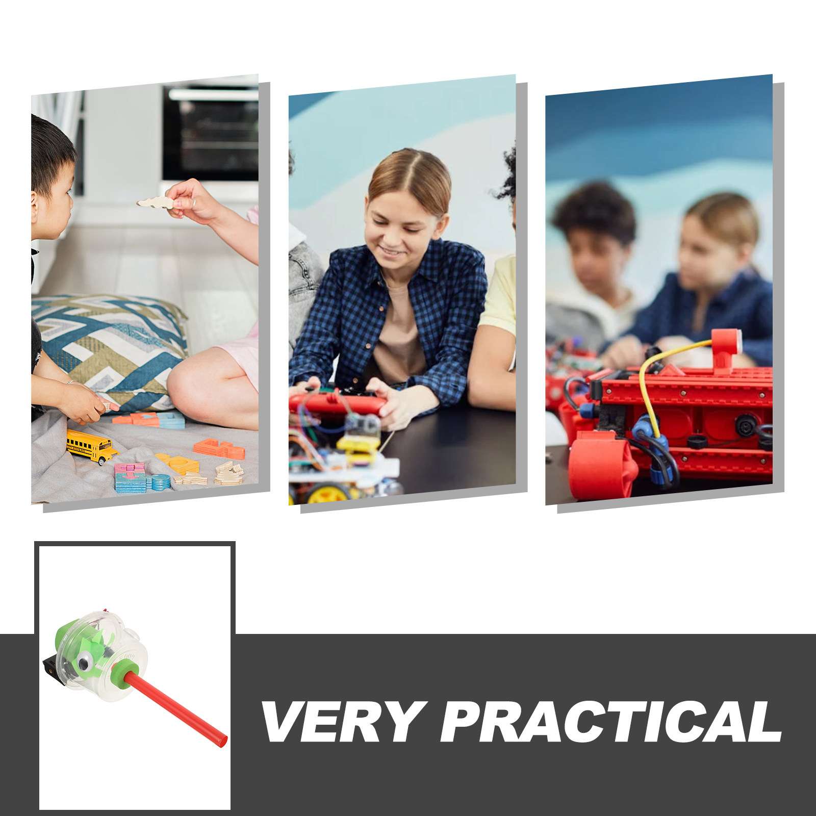 Набор для сборки пылесоса STEM – обзор и цена Kids Education Kit